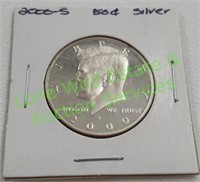 2000-S Proof Kennedy Half Dollar