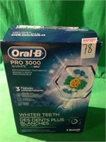 ORAL B 3000 RECHARGEABLE TOOTHBRUSH