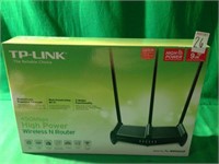TP LINK HI POWER WIRELESS N ROUTER