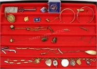 COLLECTION ANTIQUE JEWELRY INC. MINIATURE KNIFE &