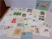 Collection of 1st Day Postage Stamps