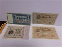 Lot LARGE GERMAN Hyperinflation PAPER MONEY