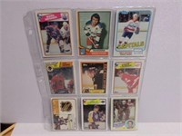 Page of 70'S & 80'S HOCKEY Stars CARDS #6