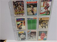 Page of 70'S & 80'S HOCKEY Stars CARDS #7