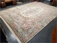 APPROX 8.5 X 13FT WOOL PERSIAN RUG