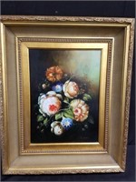 ORIGINAL OIL ON BOARD BY R. GRABA PAINTING