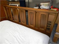 Mid-Century Graebel Headboard w/ Bed