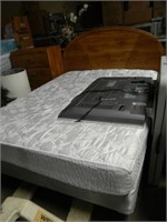 Queen Bed w/ Frame & Chest Dresser