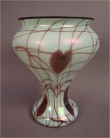 7 ½” Tall x 5 1/8” Top Diam. Fenton Art Glass