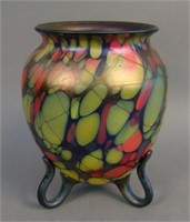 Fenton Art Glass Ring Footed Vase – Mosaic