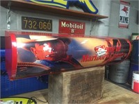 Marlboro cigerettes light box approx 120 x 40 cm