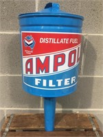 Restored Ampol fuel filter funnel