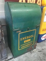 Rare Original Energol 3 bay lube station