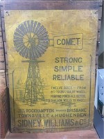 Early original Comet Sidney Williams & Co sign