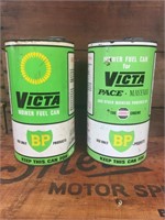 2 X Victa BP mower fuel cans