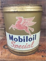 Mobiloil Special 5 gallon drum