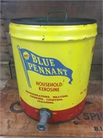 Shell Blue Pennant kerosene 5 gallon drum