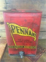 Shell Pennant Kerosene 4 imperial gallon tin
