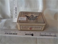 Harley Davidson Tie in Collector Tin