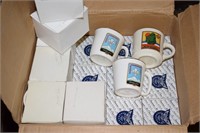 NOS VINTAGE BOY SCOUT COFFEE CUPS ! BSE