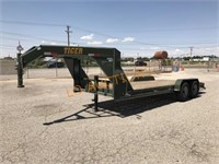 2017 Tiger 20ft Utility Trailer W/ramps