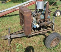 Ford Motor on Cart-Salvage