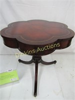 Clover Top Leather Table