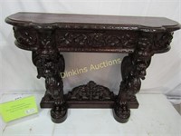 Carved Foyer Table