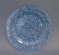 8” Consolidated Olive Martele Plate – Blue Wash