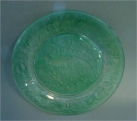 8” Consolidated Bird of Paradise Plate – Green