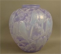 10” Tall Consolidated Lovebirds Lg. Round Vase –