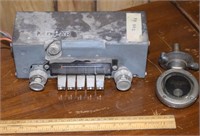 ANTIQUE BOYCE MOTOMETER & CAR RADIO ! BSE