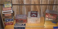 ANTIQUE TOBBACO TINS & CIGAR BOXES ! BSE