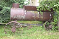 ANTIQUE WATER WAGON ! BY