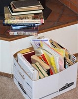 LARGE COLLECTION COOKBOOKS & OTHER BOOKS ! LR