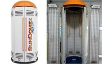 Sun Dome XL 48 Speed System Stand Up Tanning Bed