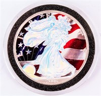 Coin 2006 American Silver Colorized