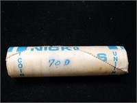 Roll of 1970-D Jefferson Nickels