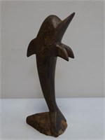Carved Wooden Dolphin