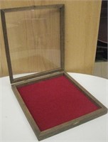 13" x 15" x 2" Wood / Glass Display case
