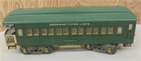 American Flyer Lines "America" Tin Observation Car