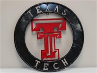 Texas Tech Metal Sign