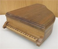 Piano Shaped Jewelry Box w/ Music Box