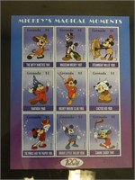Grenada Mickey Mouse Stamp Plate Block