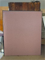 New Cubicle Wall Panel - Wine Color