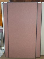 New Cubicle Wall Panel - Wine Color