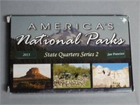 2013 U.S. Mint  America's National Parks Proof Set