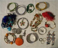 Colorful Costume Jewelry Lot