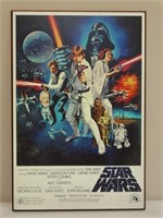 Star Wars Poster Placque