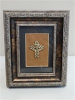 Shadowboxed Art Cross by Bmiley Designs